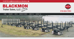 Desktop Screenshot of blackmontrailers.com